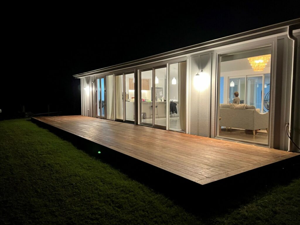 Beautiful deck in Tauranga