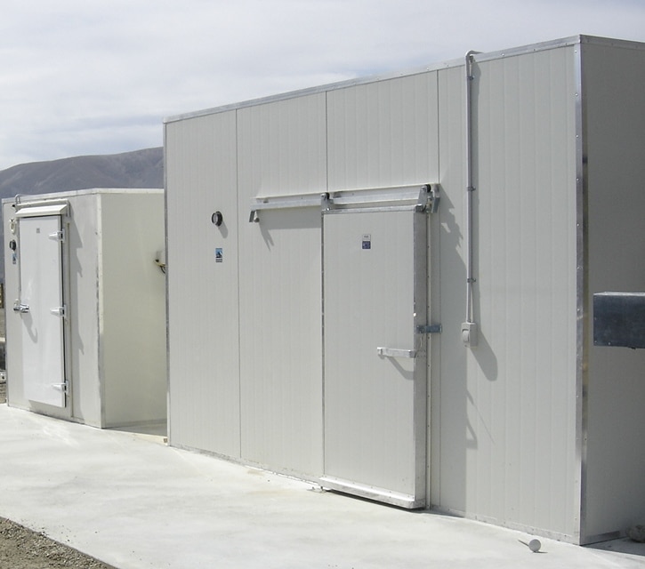 cooler and freezer room in Canterbury