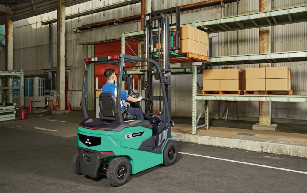 electric forklift for hire