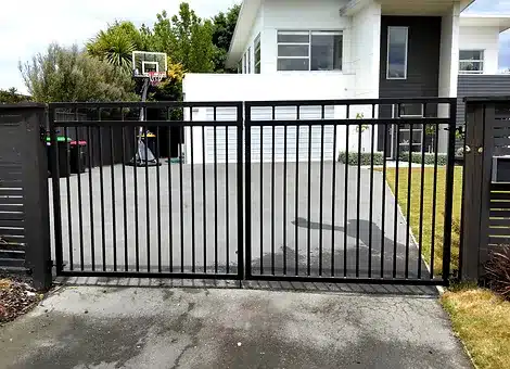 new sliding gate in Christchurch