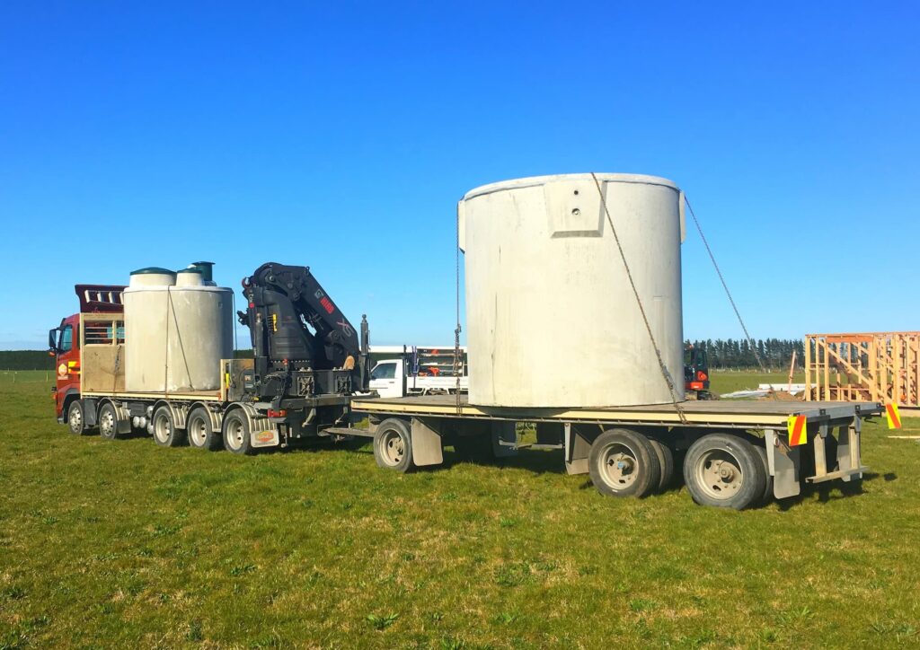 septic tanks being installed in hamilton