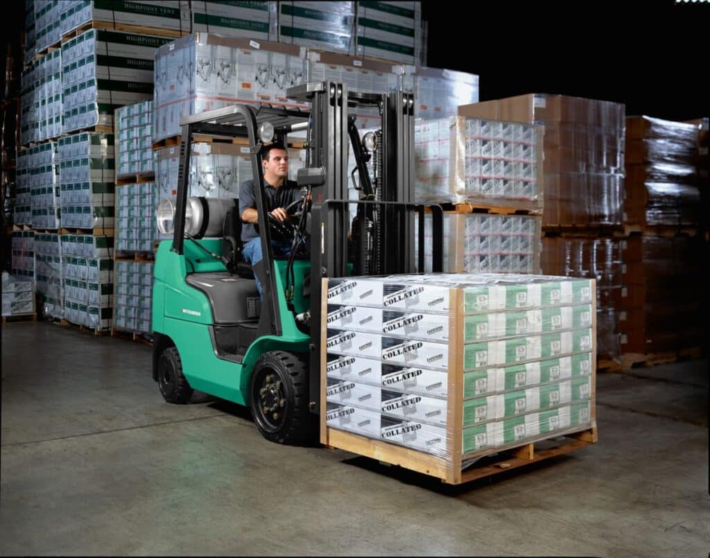 forklift rental vehicle