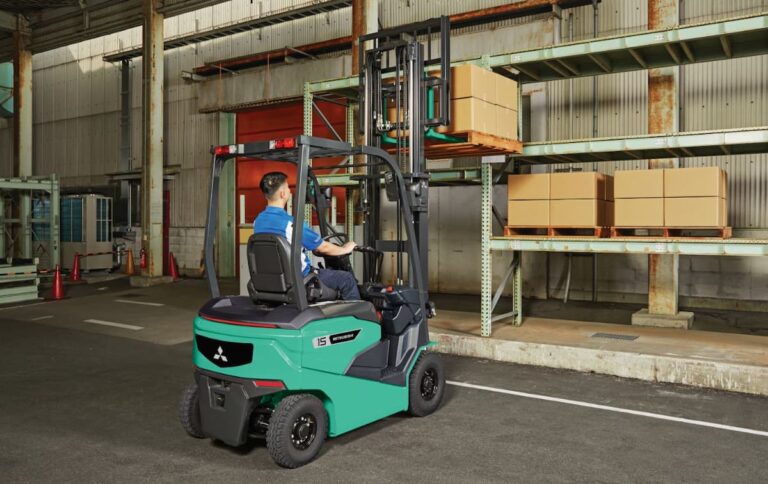 forklift in use